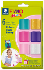  Kit de pâte à modeler kids Colour Pack "girlie"