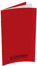 Carnet piqué, rouge