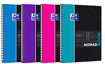  Visuel de référence: Cahier bloc études "NOMADBOOK", format A4+