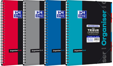  Symbolbild: Studium Collegeblock "ORGANISERBOOK", DIN A4+