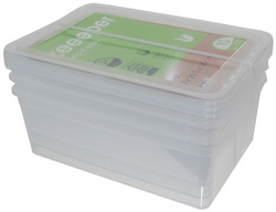 Aufbewahrungsboxen / Schuhboxen "bea", 3er Set