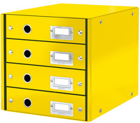 Bloc de classement Click & Store WOW, jaune