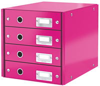 Bloc de classement Click & Store WOW, rose