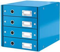 Bloc de classement Click & Store WOW, bleu