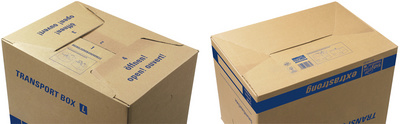 Transportbox - Detailansicht Boden & Deckel