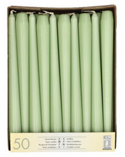 Bougie de chandelier, 22 mm, vert jade