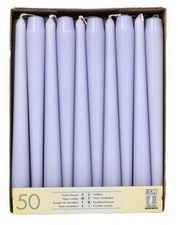 Bougie de chandelier, 22 mm, lilas