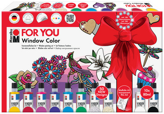 Window Color "fun & fancy", Verpackung Set FOR YOU