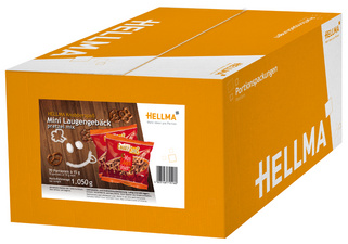 Mini bretzel, carton