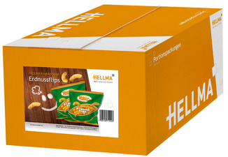 Snack apéritif à la cacahuète, carton