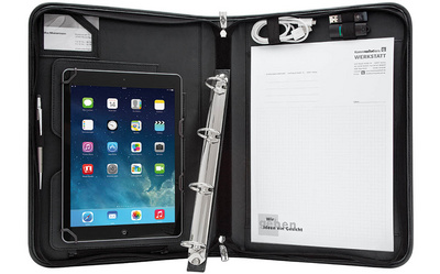 Organiseur universel tablette PC Elegance, ouvert