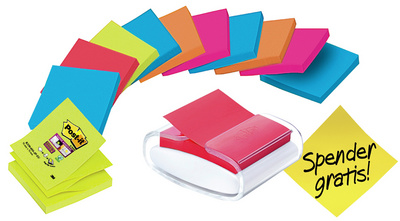 Distributeur Z-Notes, blanc / transparent