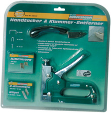 Handtacker-Set, Blisterverpackung