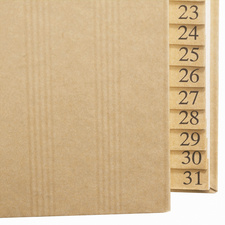 Pultordner, 1 - 31, Detail