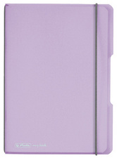Notizheft my.book flex Pastell, flieder-transparent