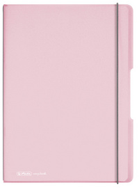 Notizheft my.book flex Pastell, rosé-transparent