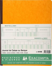 Visuel de référence: Piqûre "Journal de caisse ou banque"