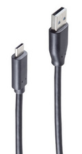 USB 2.0 Anschlusskabel, USB 3.1 C-Stecker - USB 2.0 A-Stecker