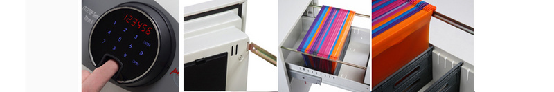 Armoire pour documents ignifuge Excel Fire File, vue détaillée