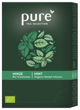 Tee "PURE Tea Minze Bio", Faltschachtel
