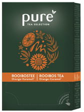 Tee "PURE Tea Rooibos Orange / Karamell", Faltschachtel