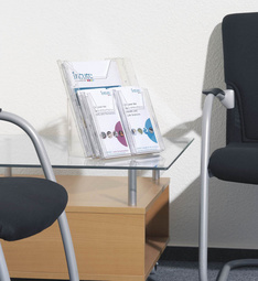 Prospekthalter-System COMBIBOXX PRO, Anwendungsbeispiel