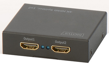 Répartiteur 4K HDMI 1x2, face arrière