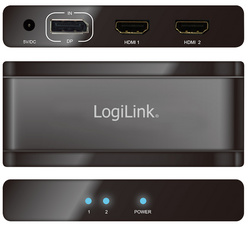 4K DisplayPort - HDMI Splitter, 2-fach