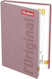 Agenda L'Etudiant l'Original, rose
