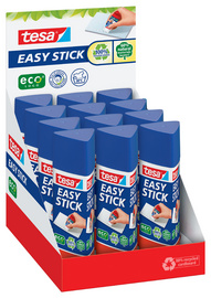 tesa ecoLogo(R) Easy Stick Klebestift, im Thekendisplay