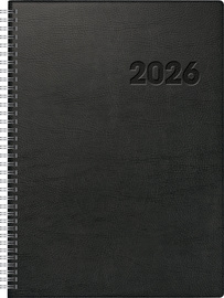 Agenda planning "Conform Wire-O", noir