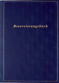  Reservierungsbuch, dunkelblau