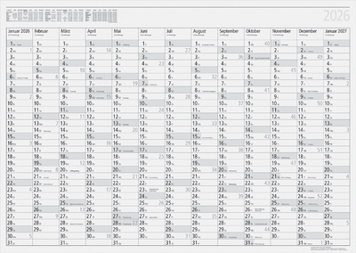 Wandkalender "Plakatkalender young design"
