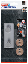 Powerbutton Hakenleiste Classic, 2-fach