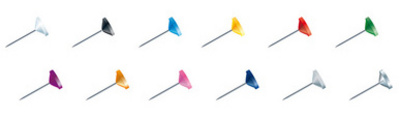 Epingles de signalisation - choix des couleurs