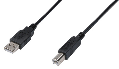 USB 2.0 Anschlusskabel, schwarz