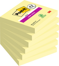 Bloc-note adhésif super sticky notes, pack promotionnel