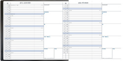 Agenda de poche "Minibest", grille