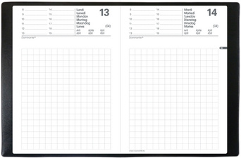 Agenda de poche "Maor" - 85 x 130 mm, grille