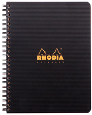 Visuel de référence: Cahier à spirale "Note Book", noir