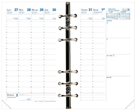 Recharge pour organiseur "TIMER 17 Planing"