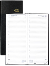 Agenda Banquier long "SATURNUS 0.111" réglure Travers - 130 x 330 mm