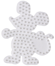 Plaque pour perles midi "souris"