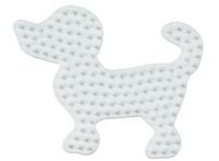 Plaque pour perles midi "petit chien"