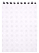Spiralnotizblock No. 18, gepunktet - geöffnet