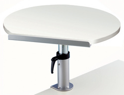 Pupitre de table, ajustable en hauteur, blanc