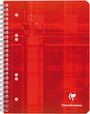 Cahier, A5, rouge