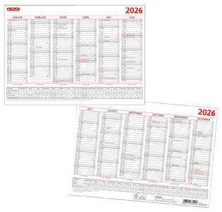 Tafelkalender 2026, DIN A4