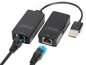 USB 2.0 Extender-Set, PoE geeignet