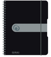 Cahier à spirales easy orga to go, noir
